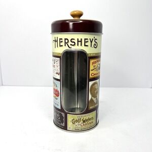 Hershey's Vintage Style Metal Tin Canister Collectible Kitchen Decor Retro